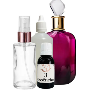 Kit Preparo Perfume Contratipo Sabah Al Ward Feminino